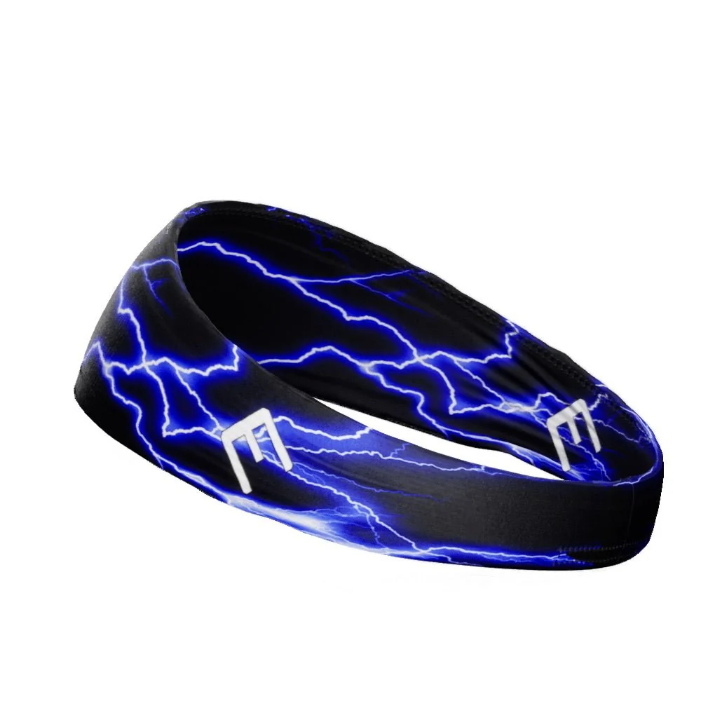 Blue Lightning Headband - Image 4