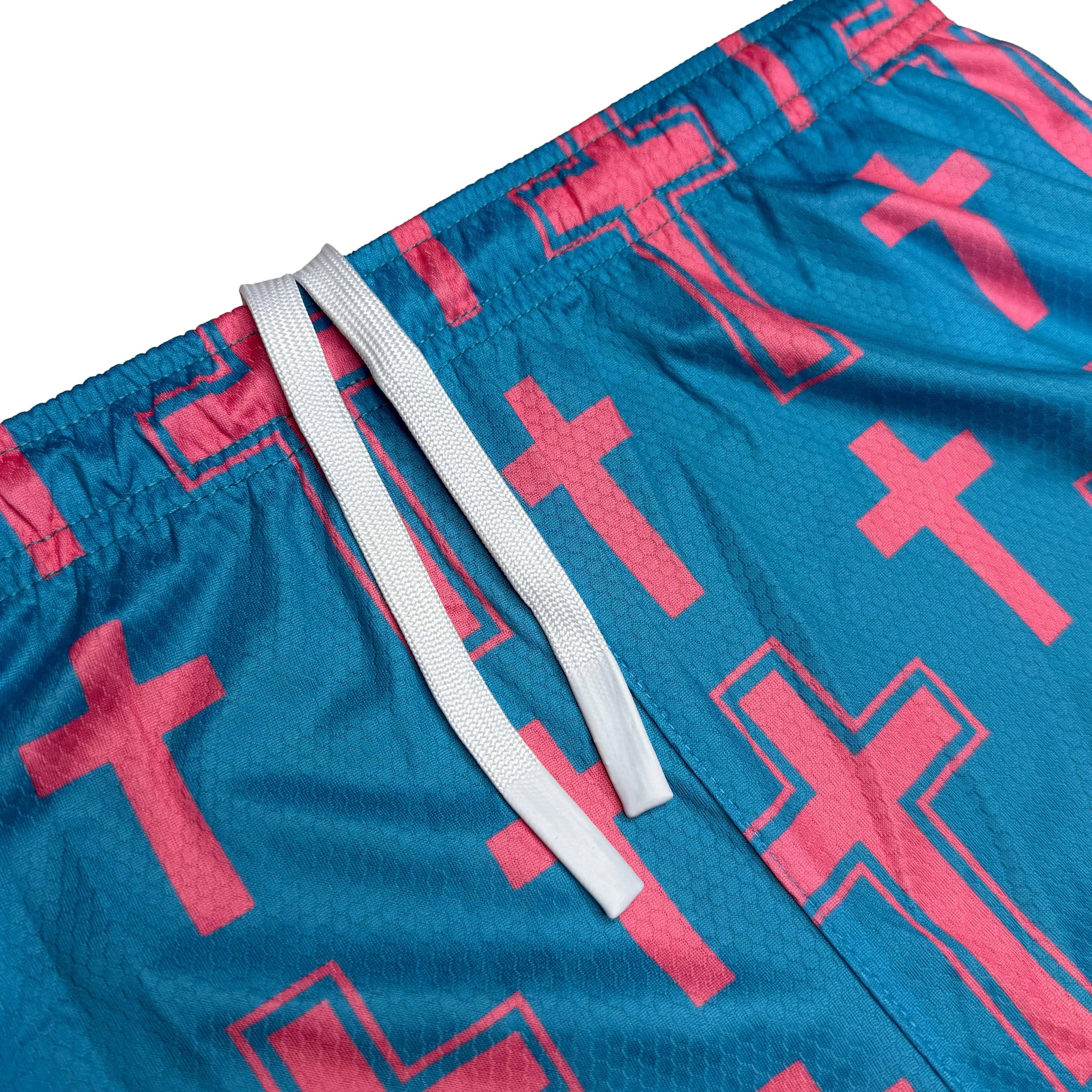 Cotton Candy Cross Shorts - Image 4