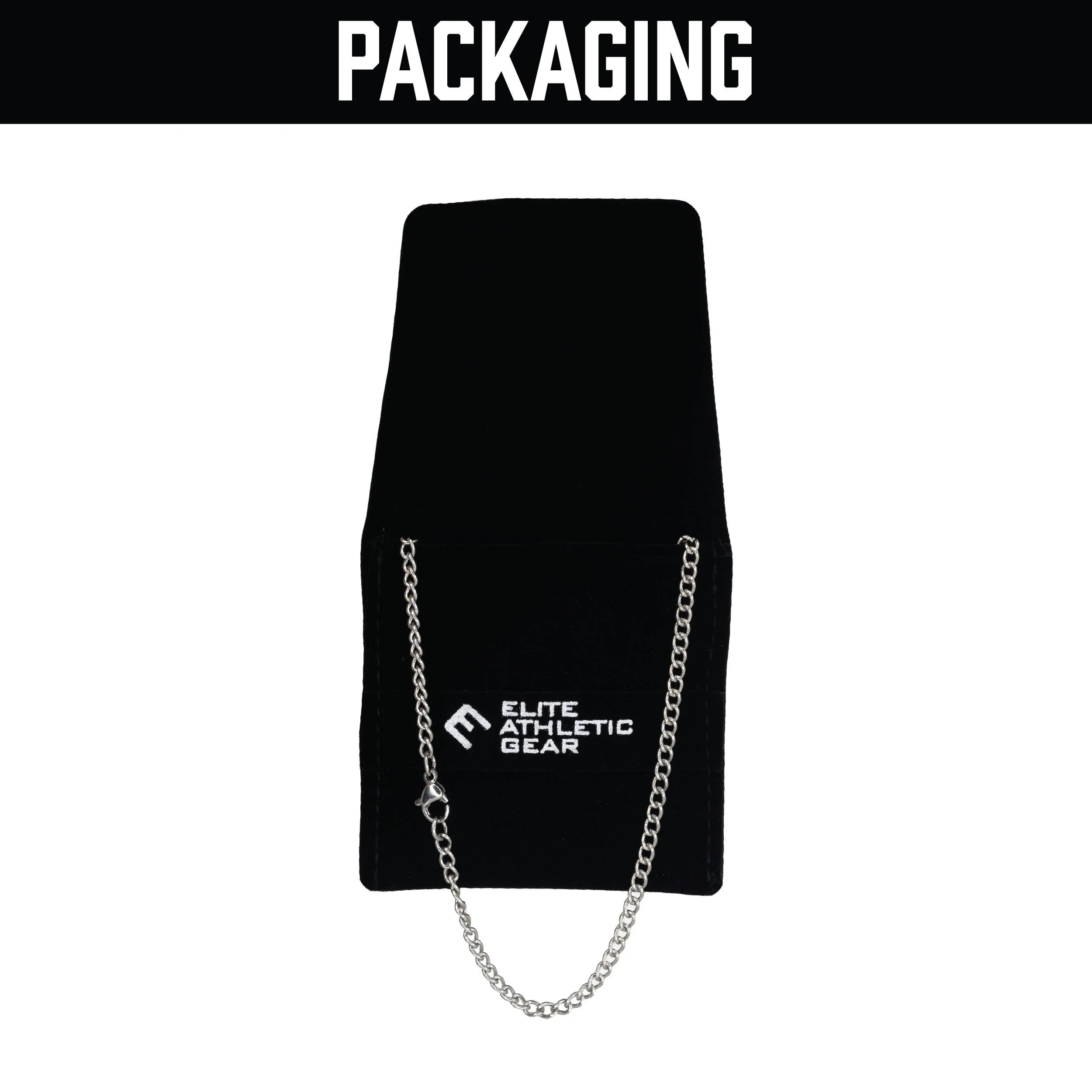 Cross Pendant Necklace - Stainless Steel - Image 3