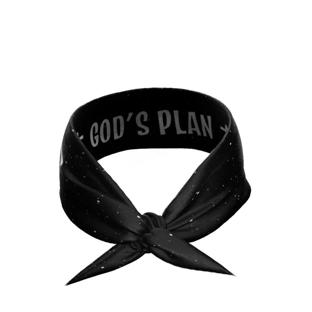 God's Plan Tie Headband - Image 3