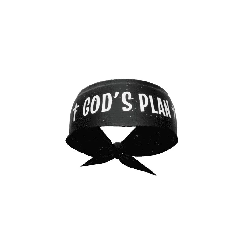 God's Plan Tie Headband - Image 5
