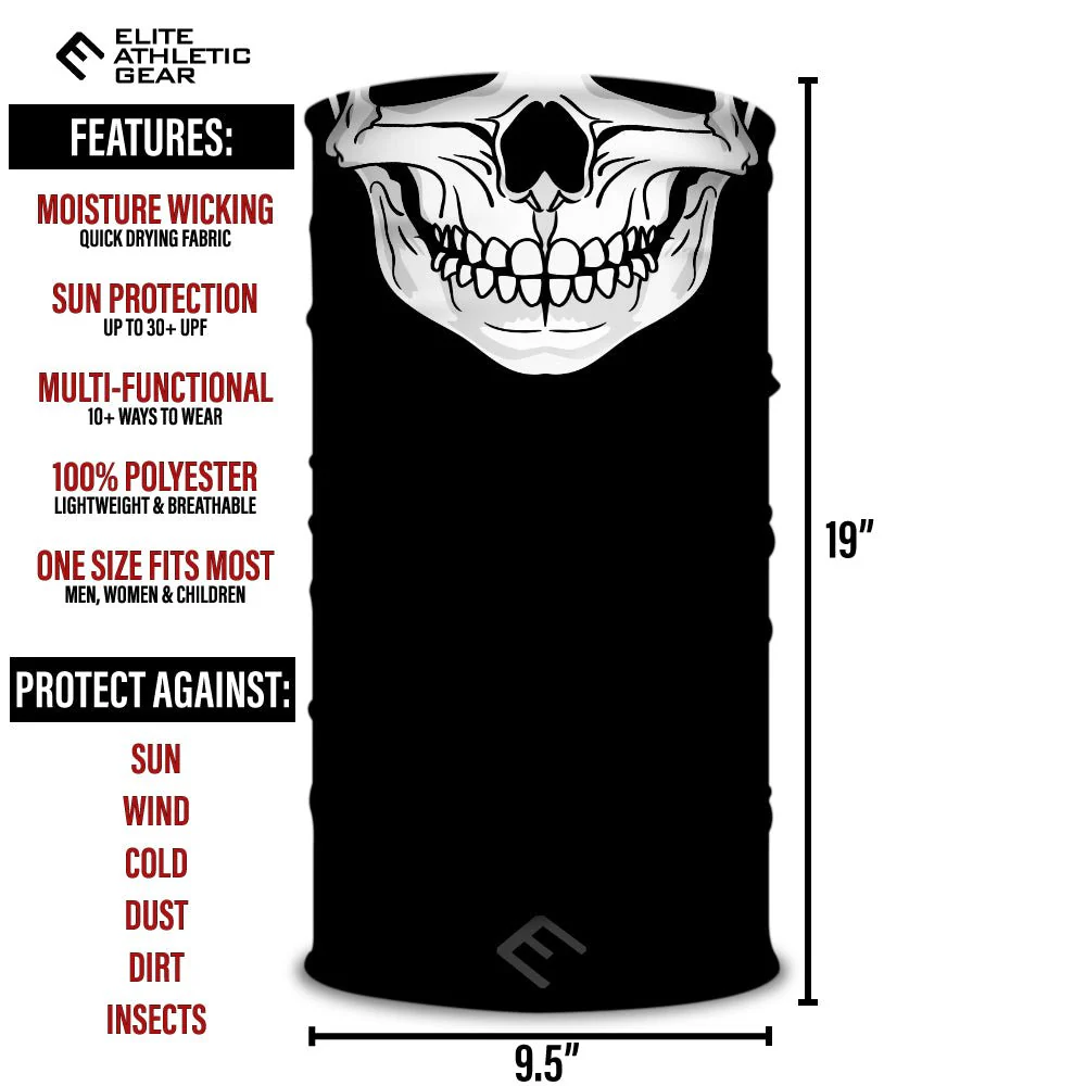 Skeleton Multi-Use Face Bandana - Image 3