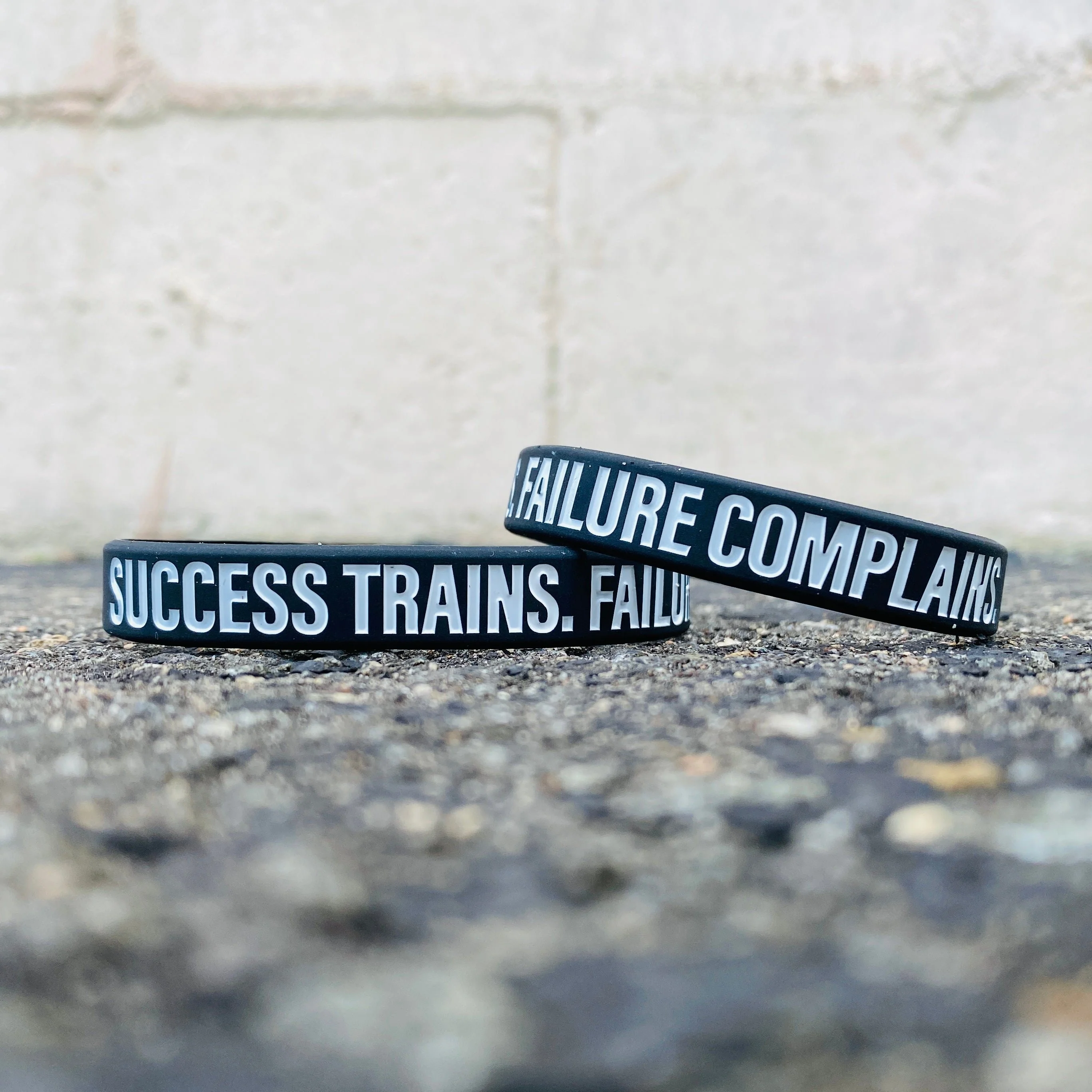 SUCCESS TRAINS. FAILURE COMPLAINS. Wristband - Image 3