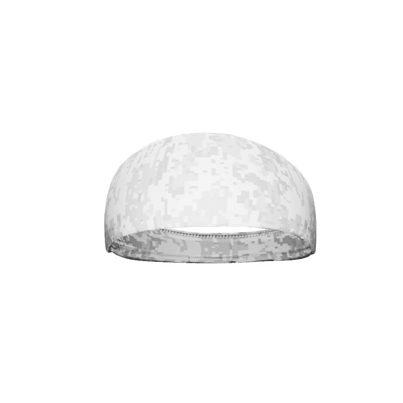 White Digi Camo Headband - Image 5